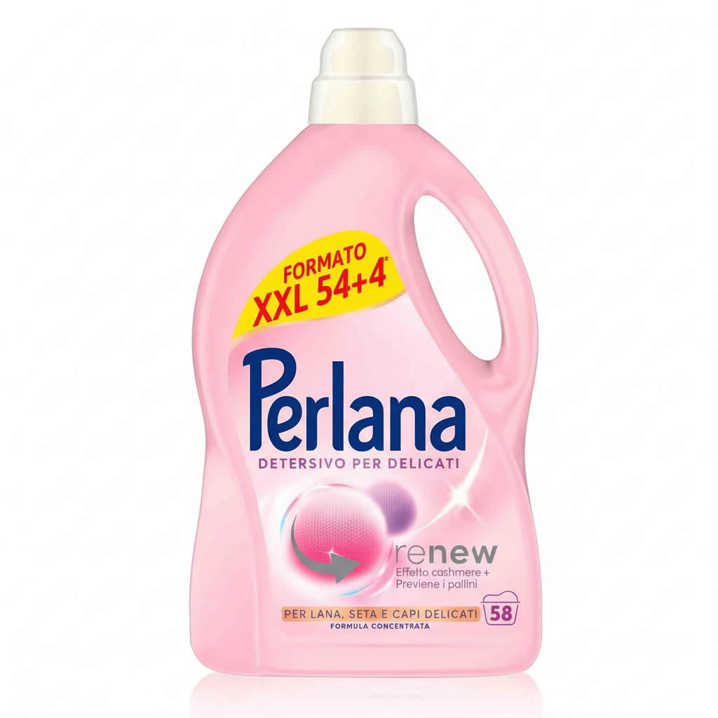 Perlana Renew Detersivo per Delicati Effetto Cashmere (58 pranja)