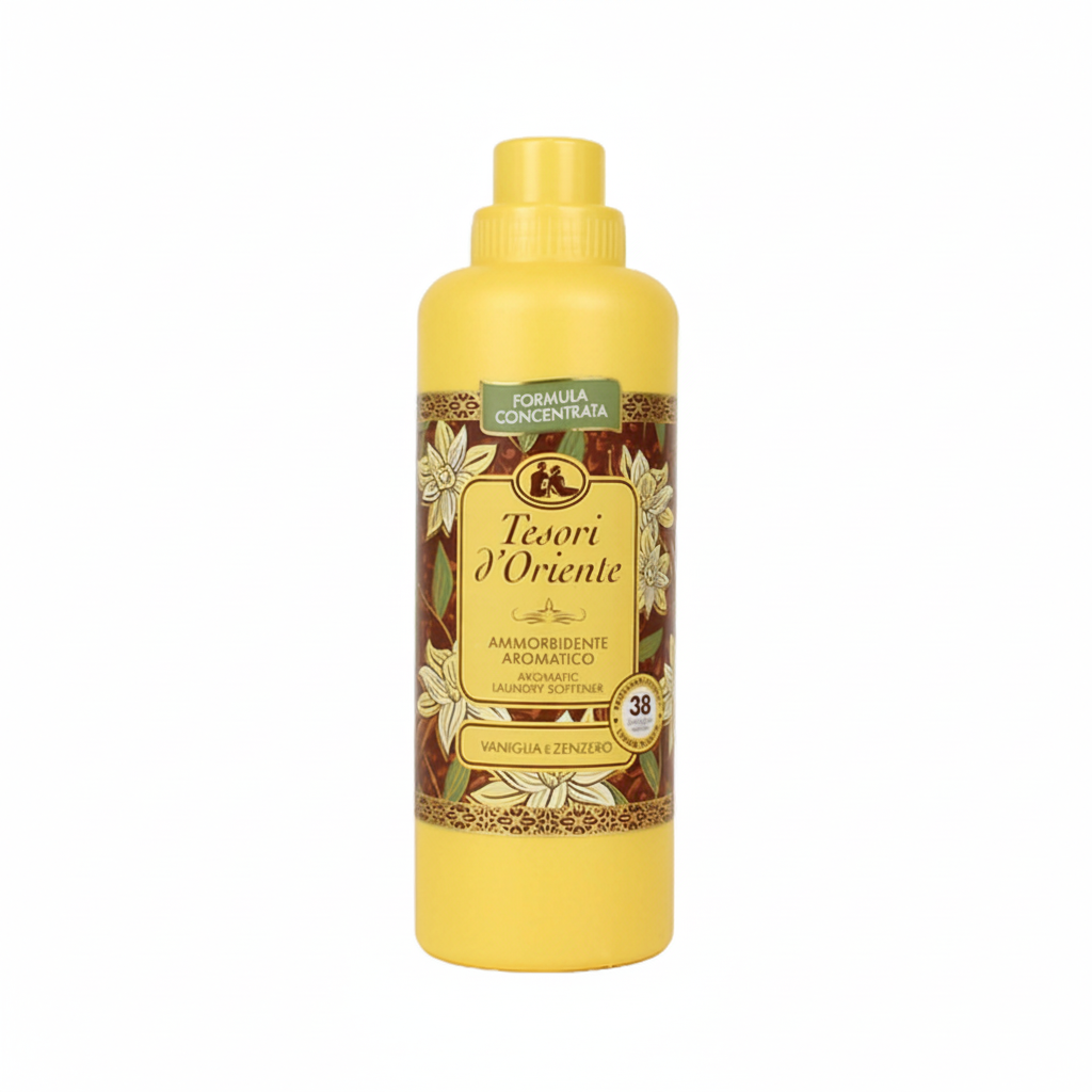 Tesori d'Oriente Ammorbidente Aromatico Vaniglia e Zenzero (38 pranja)