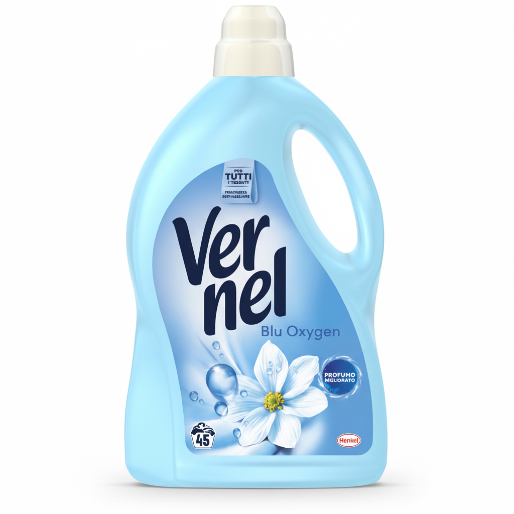 Vernel Ammorbidente Blu Oxygen Profumo Migliorato (45 pranja)
